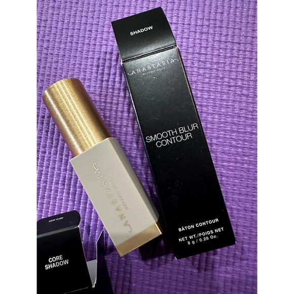 2 Anastasia Beverly Hills Smooth Blur Contour Stick NEW Core Shadow & Shadow - Picture 3 of 6